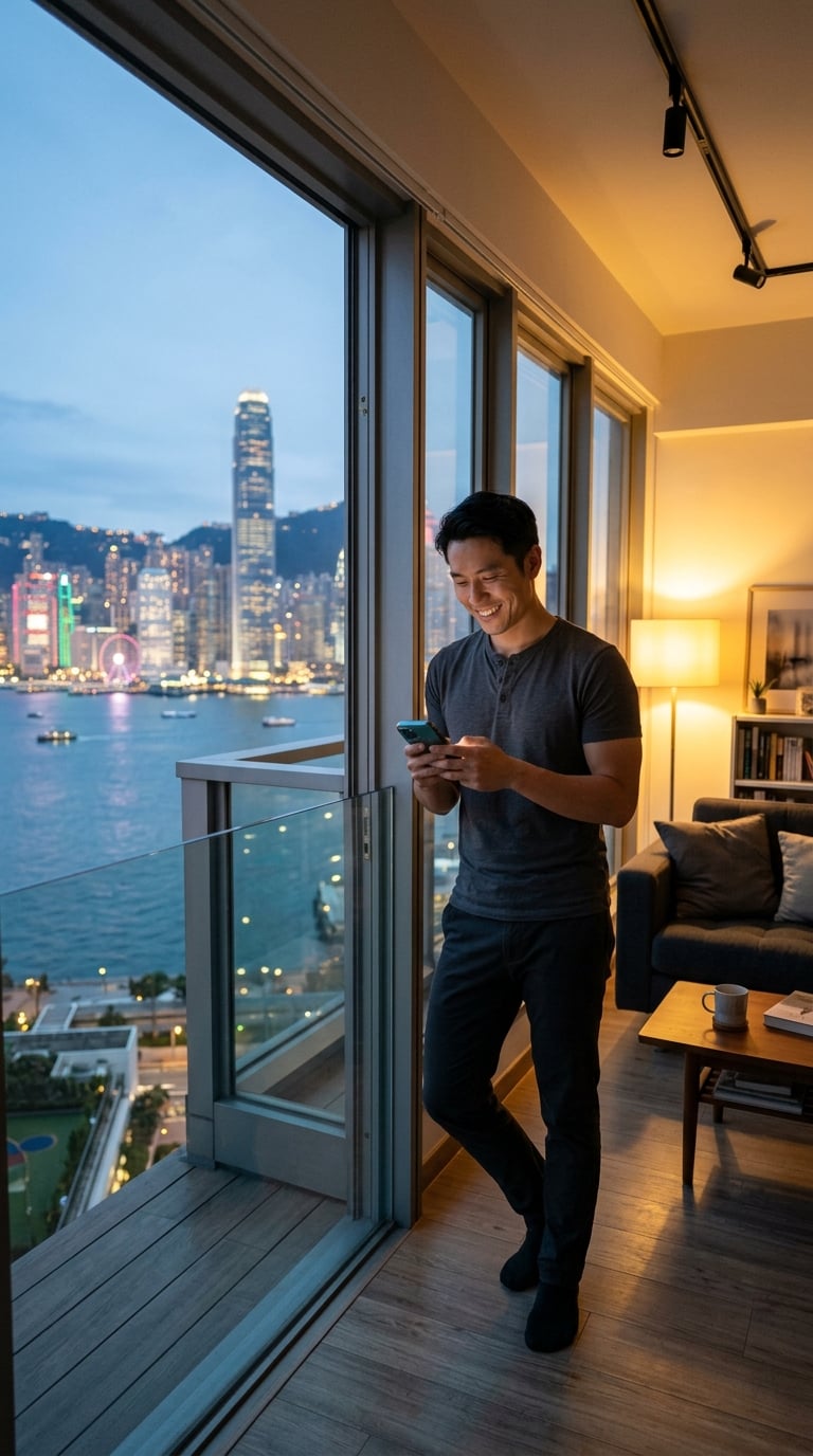 Xin Dong app showing safe, moderated conversations